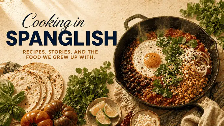Cooking in Spanglish podcast artwork