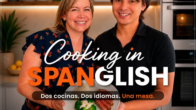Cooking in Spanglish podcast artwork